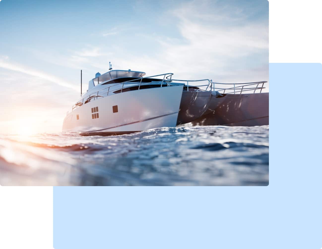UX and UI Design project background for Marine Skippers Insurance
